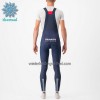 Fietsbroek Lang met Bretels 2023 Soudal Quick-Step Winter Thermal Fleece